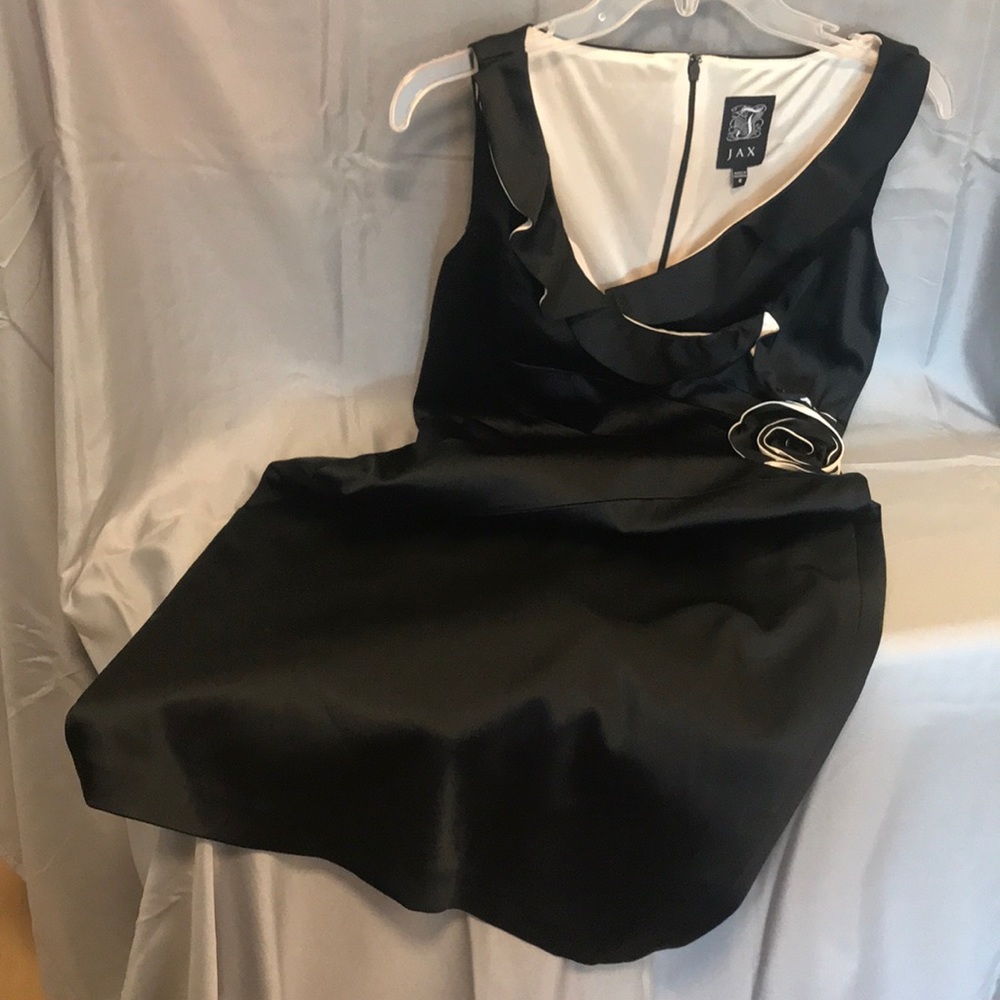 Little Black Dress with Rosette